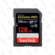 SanDisk 128 GB SD Card | $33 | B&H Photo